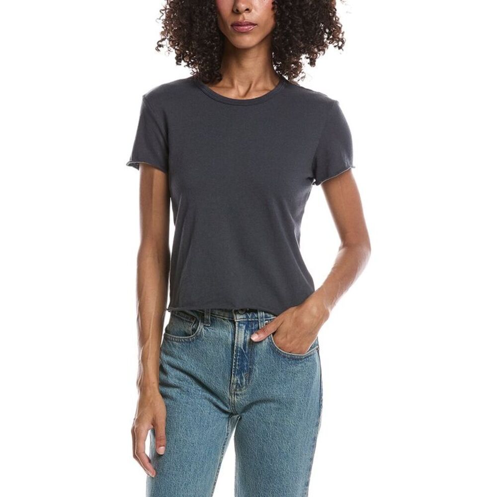 James Perse Womens  Crewneck T-Shirt